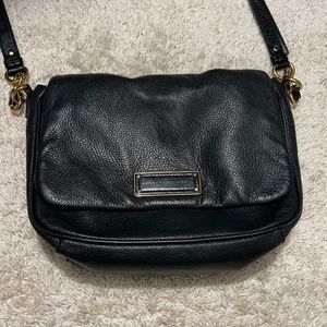 Marc Jacobs Black Leather Crossbody